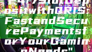 "24/7 Slot Deposit with QRIS: Fast and Secure Payments for Your Gaming Needs"