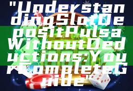 "Understanding Slot Deposit Pulsa Without Deductions: Your Complete Guide"